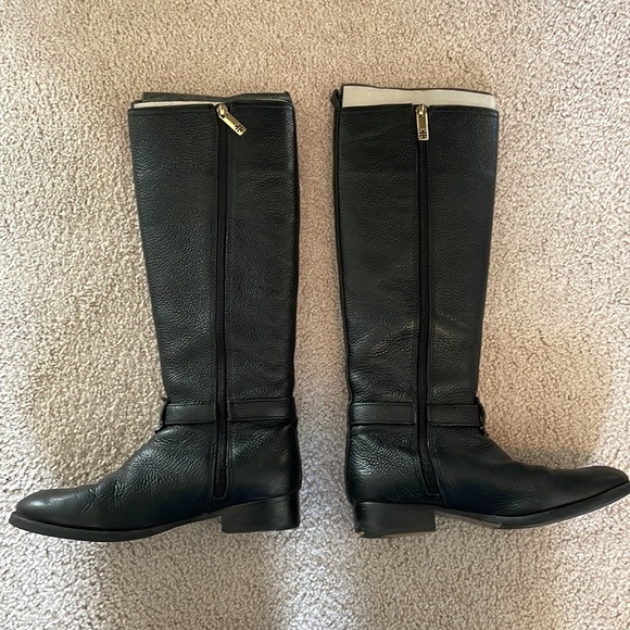 Tory Burch Amanda Leather Riding boots - Picture 4 of 8